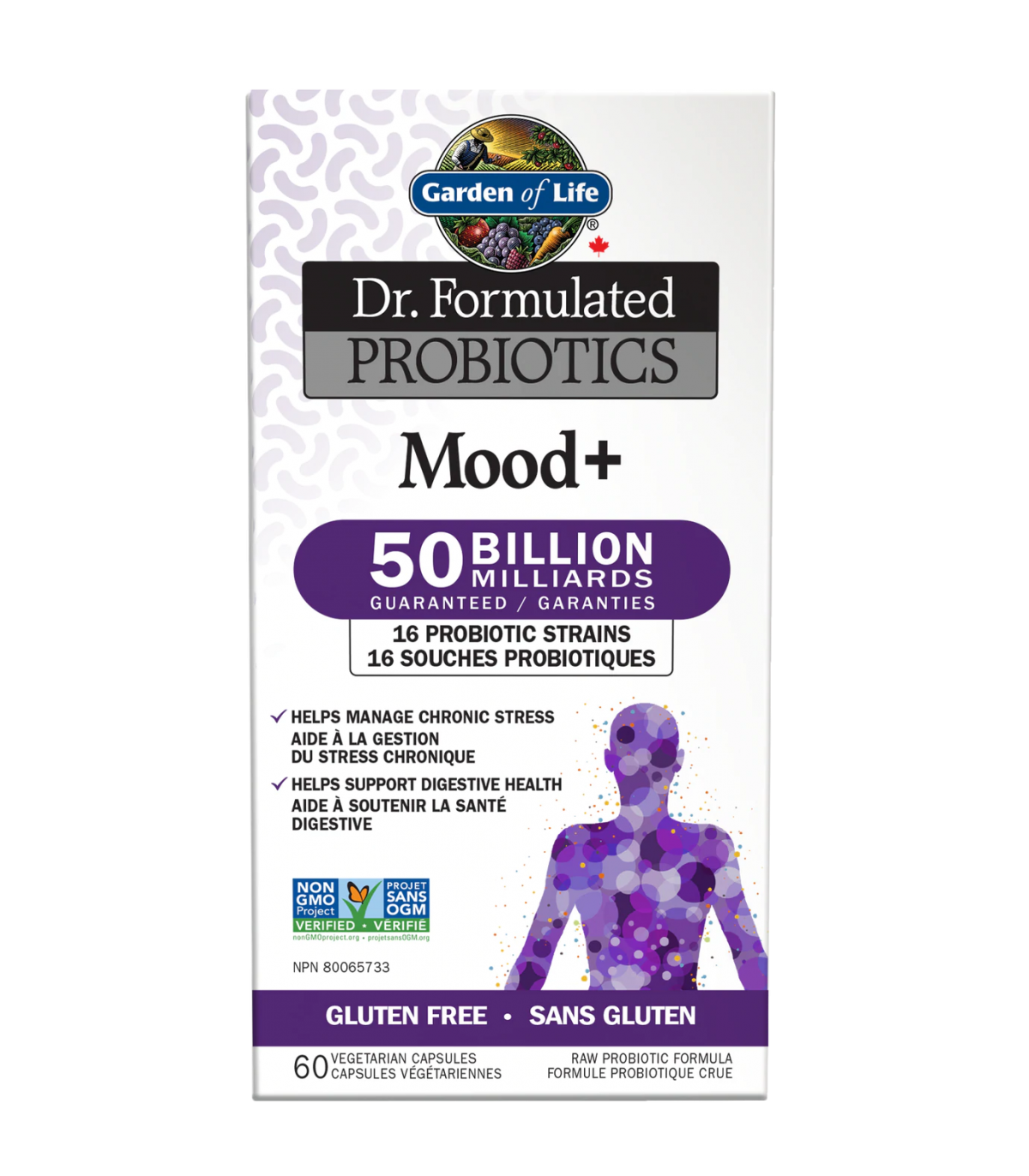 Garden of Life 가든 오브 라이프 Dr. Formulated Probiotics Mood+ 500억 베지캡슐 60정 | 매일 업데이트되는 특가 상품 | VITASHOP
