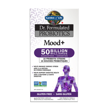 Garden of Life 가든 오브 라이프 Dr. Formulated Probiotics Mood+ 500억 베지캡슐 60정 | 매일 업데이트되는 특가 상품 | VITASHOP