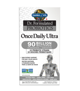 Garden of Life Dr. Formulated Probiotics Once Daily Ultra 90B CS 30 Vegi Capsules | Unbeatable Prices, Daily Deals | VITASHOP