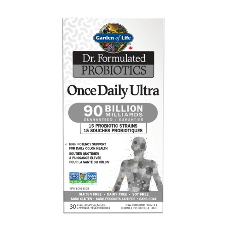 Garden of Life 가든 오브 라이프 Dr. Formulated Probiotics 원스 데일리 울트라 90B CS 30 베지 캡슐 | 매일 업데이트되는 특가 상품 | VITASHOP