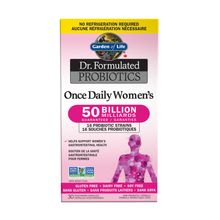 Garden of Life Dr. Formulated 每天只需一粒女性益生菌, 500 亿个稳定型素食胶囊(30 粒) | 每天不同折扣, 全网最低价格 | 种类齐全的保健品店铺 VITASHOP, 只有你想不到, 没有你买不到 !