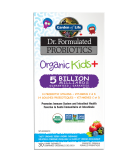 Garden of Life 가든 오브 라이프 Dr. Formulated Probiotics Organic Kids+ Chew, 베리 체리 30 츄어블 태블릿 | 매일 업데이트되는 특가 상품 | VITASHOP