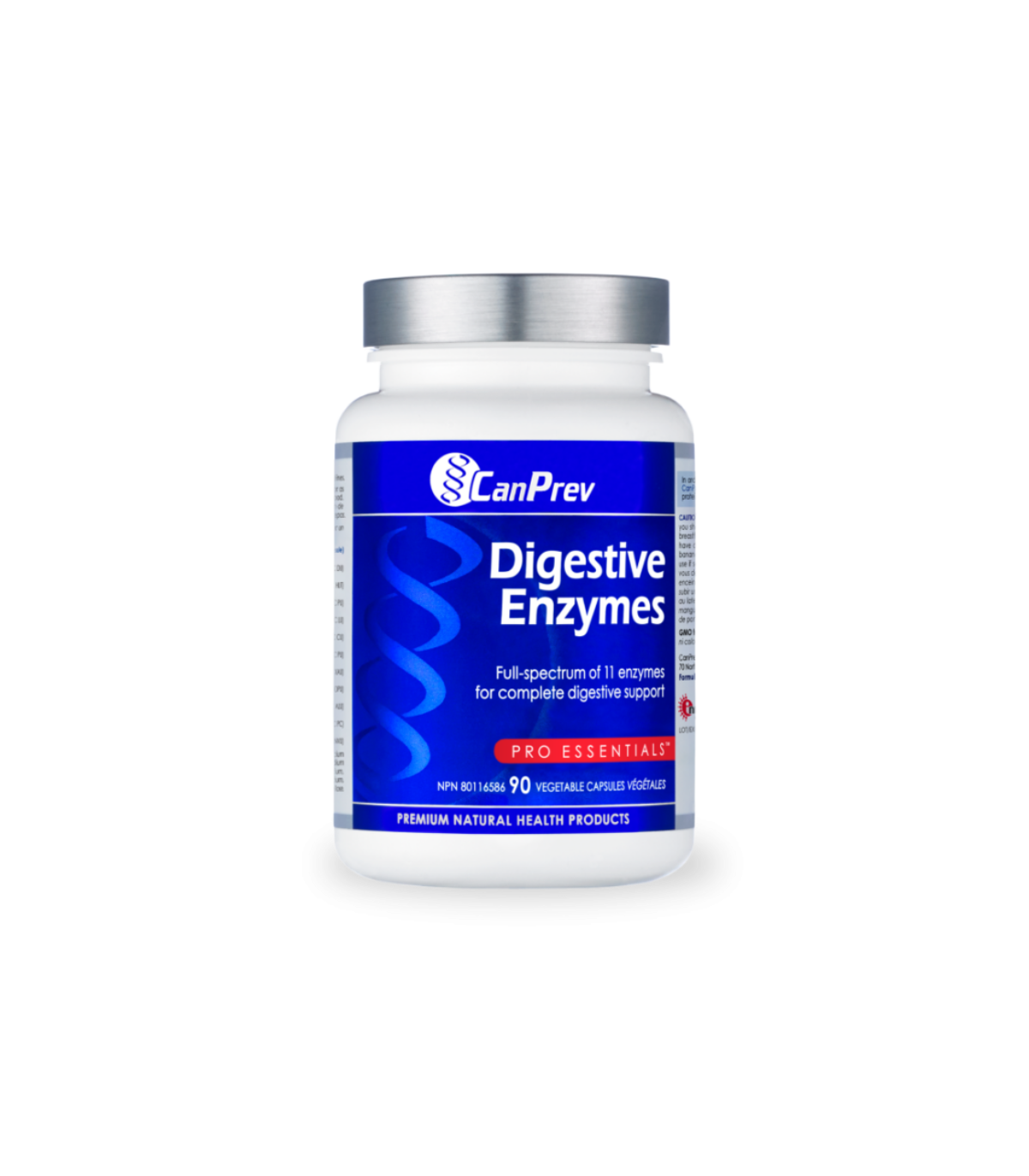 CanPrev Enzymes Digestives 90 Gélules Végétales