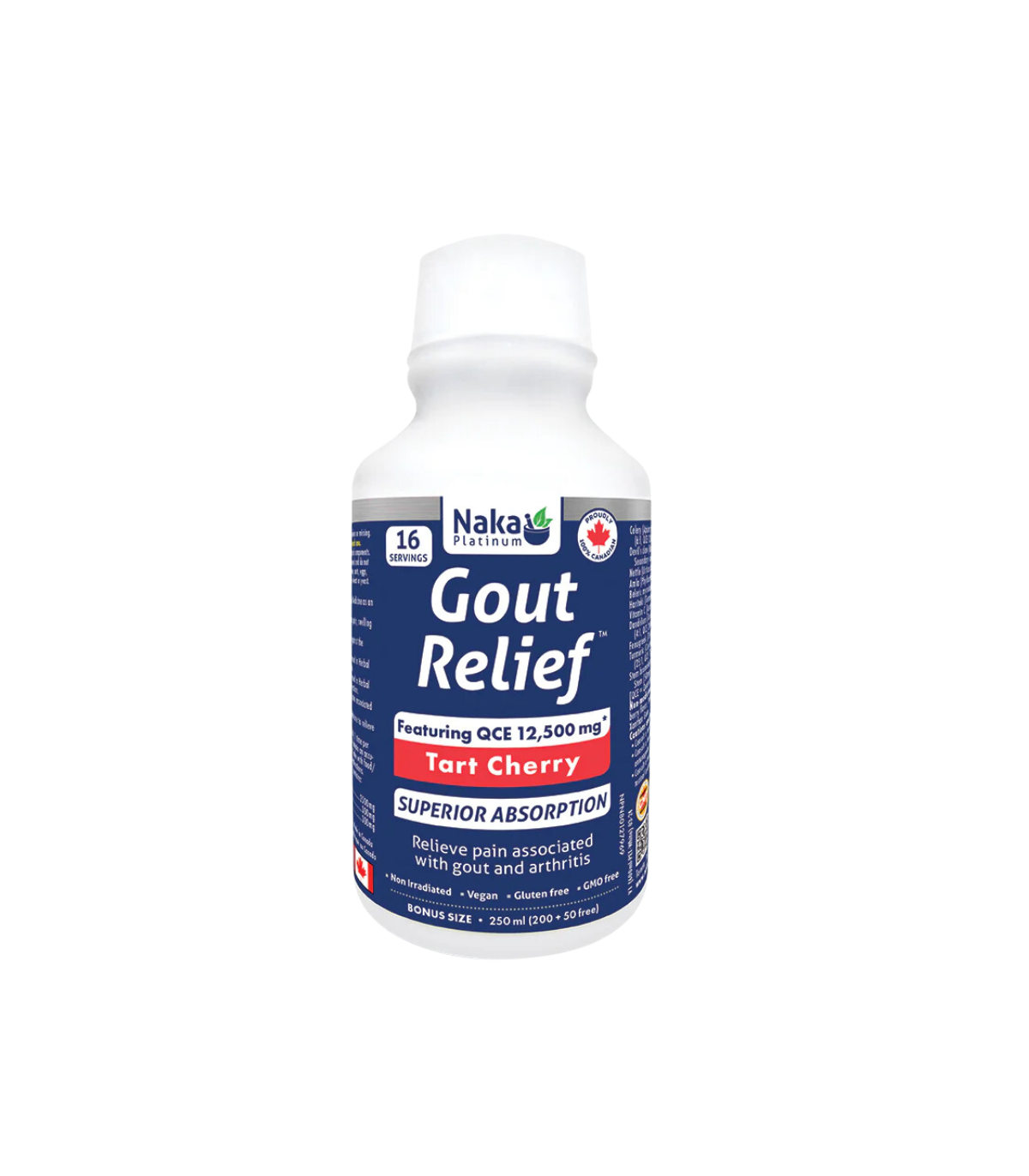 Naka 플래티넘 통풍 구호 Featurin gQCE 12,500 mg 타트 체리