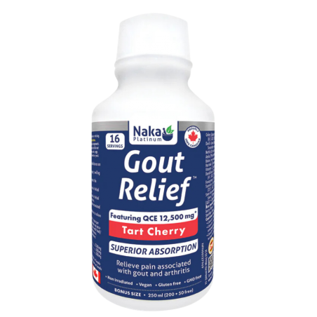 Naka 플래티넘 통풍 구호 Featurin gQCE 12,500 mg 타트 체리