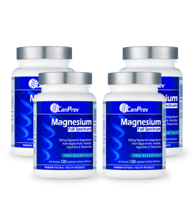 CanPrev Magnésium Full Spectrum 120 v-caps | Prix imbattables, Bonnes Affaires du jour | VITASHOP