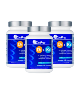 CanPrev [2 for Deal] D3 & K2 Organic Coconut Oil 240 softgels+ FREE 1 MAGNESIUM BOOKLET | 每天不同折扣, 全网最低价格 | 种类齐全的保健品店铺 VITASHOP,