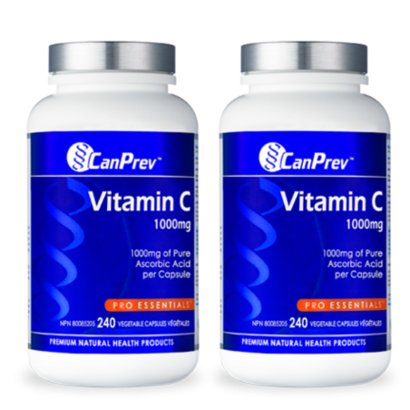 CanPrev 캔프레브 비타민 C 1000mg 240 식물성 캡슐 | 매일 업데이트되는 특가 상품 | VITASHOP