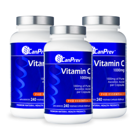 CanPrev 캔프레브 비타민 C 1000mg 240 식물성 캡슐 | 매일 업데이트되는 특가 상품 | VITASHOP