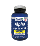Naka 플래티넘 알파 Lipoic 산 600 mg 75 Veggie 캡슐