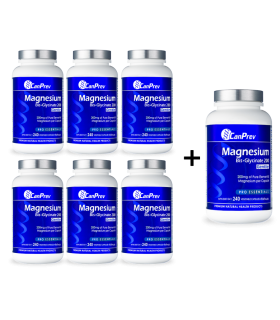CanPrev Magnesium Bis-Glycinate 200 Gentle 240 Vegi Capsules | Unbeatable Prices, Daily Deals | VITASHOP