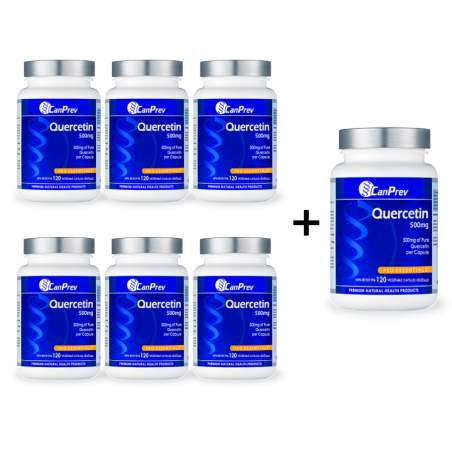 CanPrev Quercetin 500mg 120 Vegi Capsules | Unbeatable Prices, Daily Deals | VITASHOP