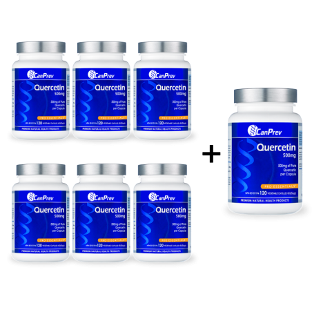 CanPrev Quercetin 500mg 120 Vegi Capsules | 每天不同折扣, 全网最低价格 | 种类齐全的保健品店铺 VITASHOP, 只有你想不到, 没有你买不到 !