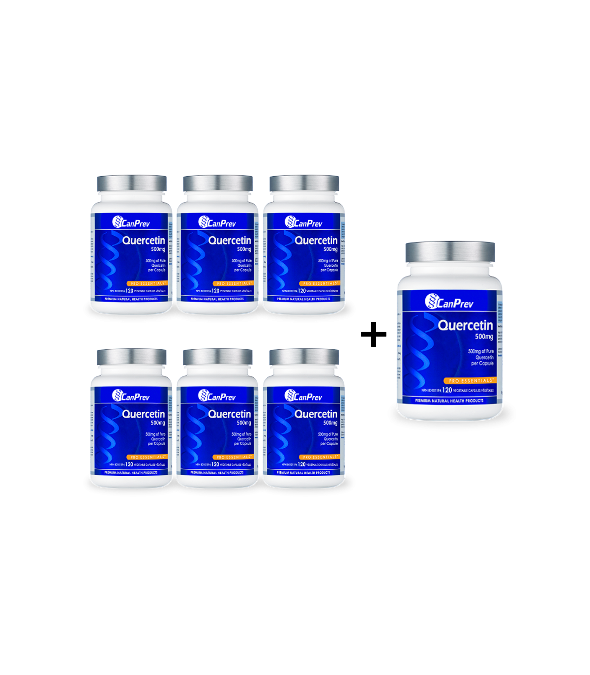 CanPrev Quercetin 500mg 120 Vegi Capsules | 每天不同折扣, 全网最低价格 | 种类齐全的保健品店铺 VITASHOP, 只有你想不到, 没有你买不到 !