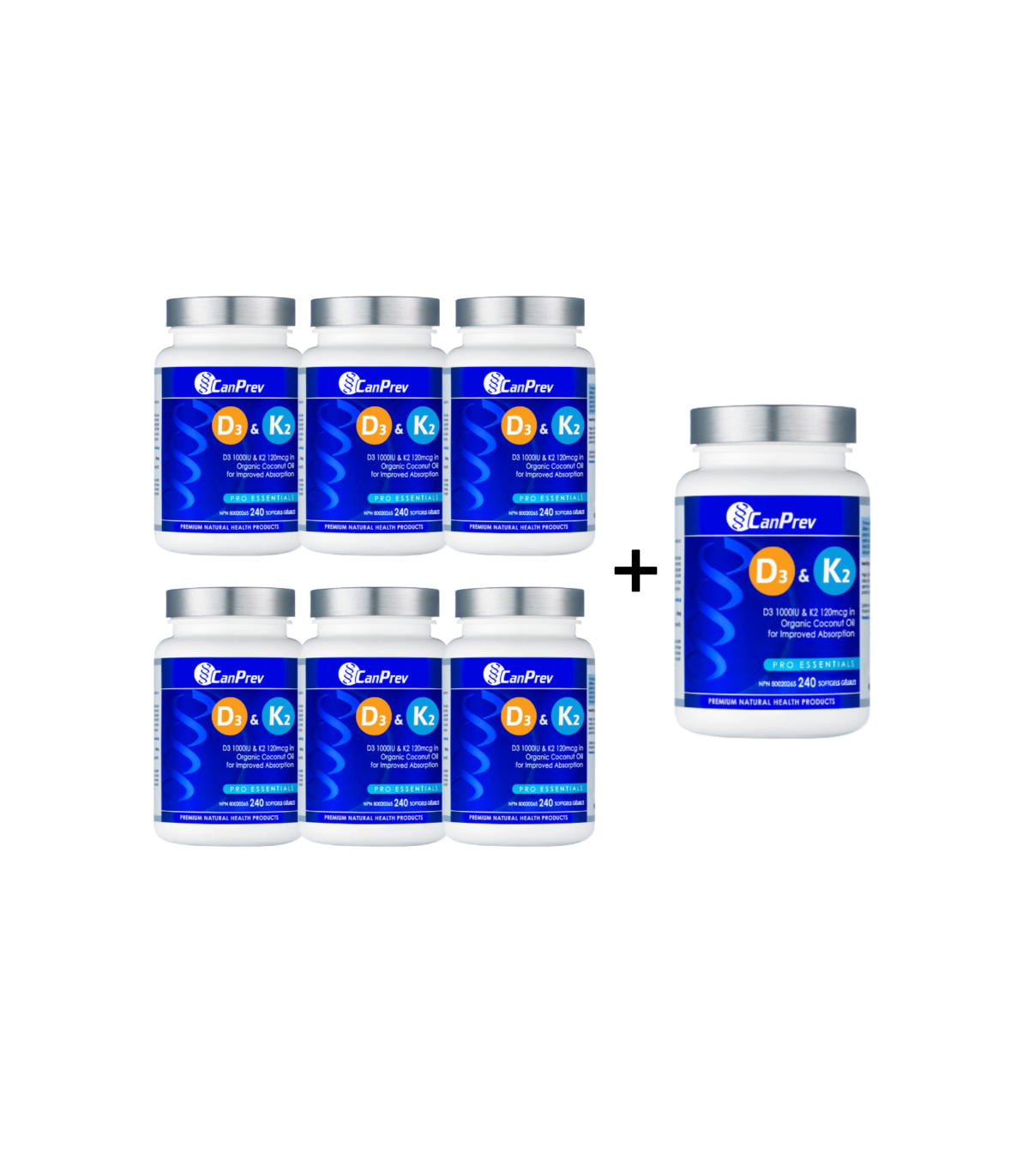 CanPrev D3 和 K2 有机椰子油 240 粒软胶囊 | 每天不同折扣, 全网最低价格 | 种类齐全的保健品店铺 VITASHOP, 只有你想不到, 没有你买不到 !