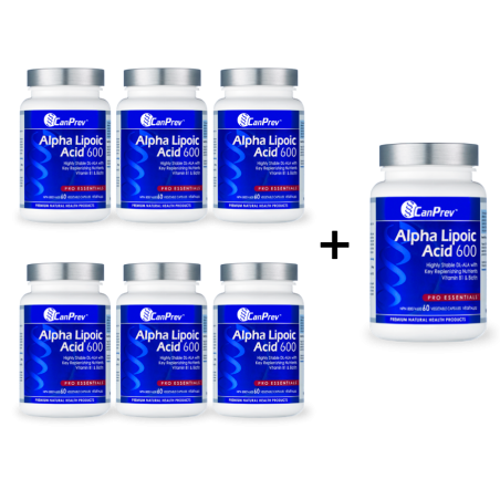 CanPrev Alpha Lipoic Acid 600 60 Vegi Capsules | Unbeatable Prices, Daily Deals | VITASHOP