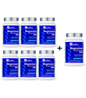 CanPrev Magnesium Bis-Glycinate 200 Gentle 120 Vegi Capsules | Unbeatable Prices, Daily Deals | VITASHOP