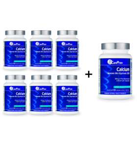 CanPrev Calcium Malate Bis-Glycinate 200 120 Vegi Capsules | Unbeatable Prices, Daily Deals | VITASHOP