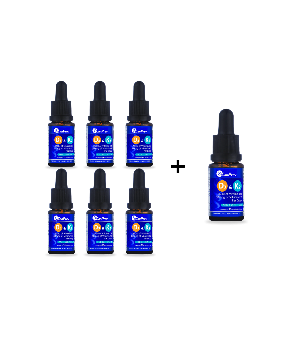 D3 & K2 Drops MCT base 15 ml | Safest & Easiest Shopping Vitamins Online | VITASHOP