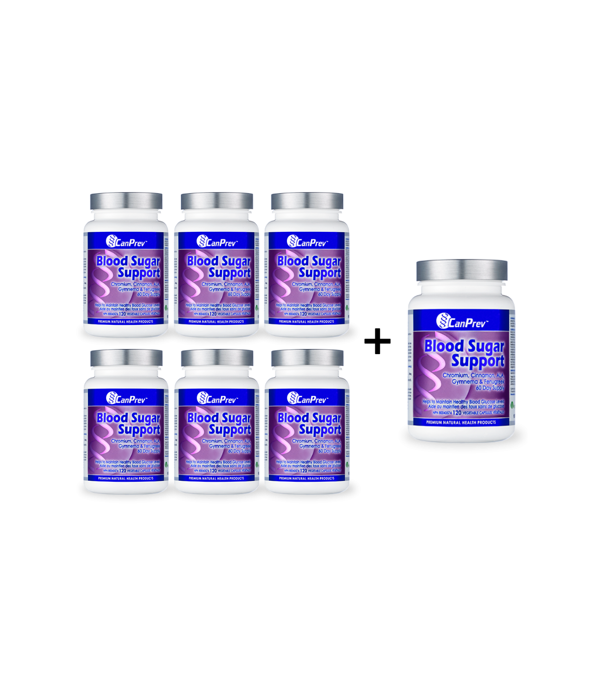 CanPrev Blood Sugar Support 120 Vegi Capsules | 每天不同折扣, 全网最低价格 | 种类齐全的保健品店铺 VITASHOP, 只有你想不到, 没有你买不到 !
