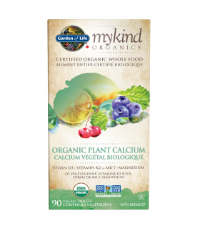 Garden of Life Mykind Organics 有机植物钙片(90 片) | 每天不同折扣, 全网最低价格 | 种类齐全的保健品店铺 VITASHOP, 只有你想不到, 没有你买不到 !