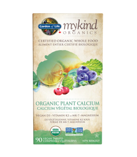Garden of Life 가든 오브 라이프 Mykind Organics 유기농 식물 칼슘 90 베지 태블릿 | 매일 업데이트되는 특가 상품 | VITASHOP