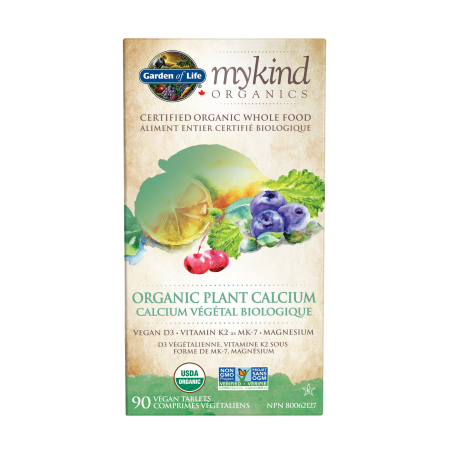 Garden of Life Mykind Organics Organic Plant Calcium 90 Vegi Tablet | Unbeatable Prices, Daily Deals | VITASHOP