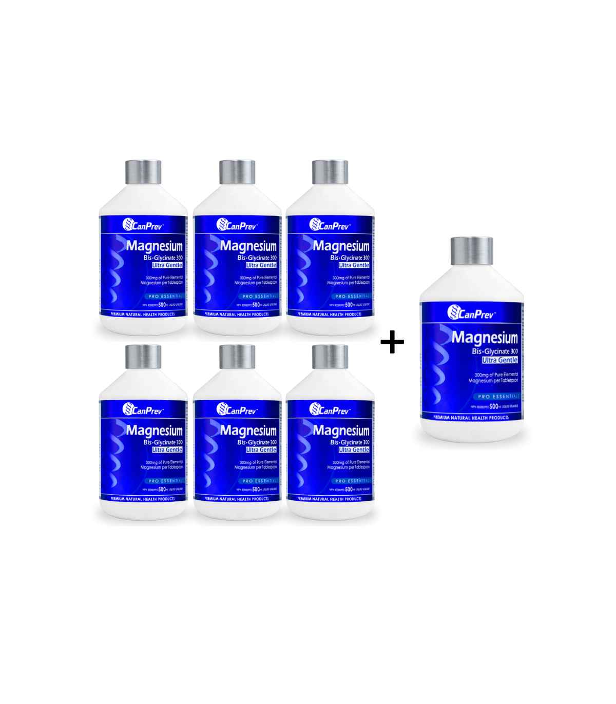 CanPrev 캔프레브 마그네슘 비스-글리시네이트 300 울트라 젠틀 리퀴드 500ml | 매일 업데이트되는 특가 상품 | VITASHOP
