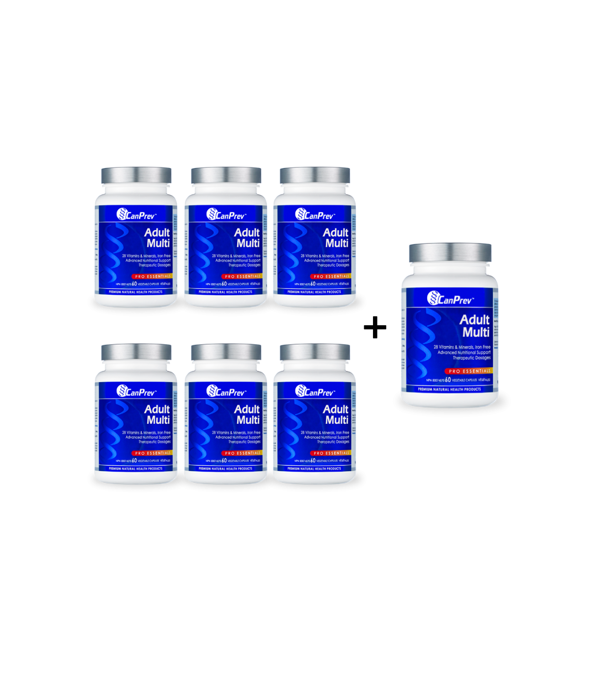 CanPrev Adult Multi 60 Vegi Capsules | Unbeatable Prices, Daily Deals | VITASHOP