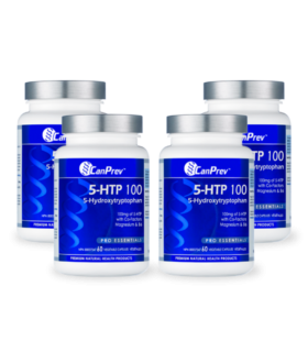CanPrev 5-HTP 100 with B6 Magnesium 60 Vegi Capsules | Unbeatable Prices, Daily Deals | VITASHOP