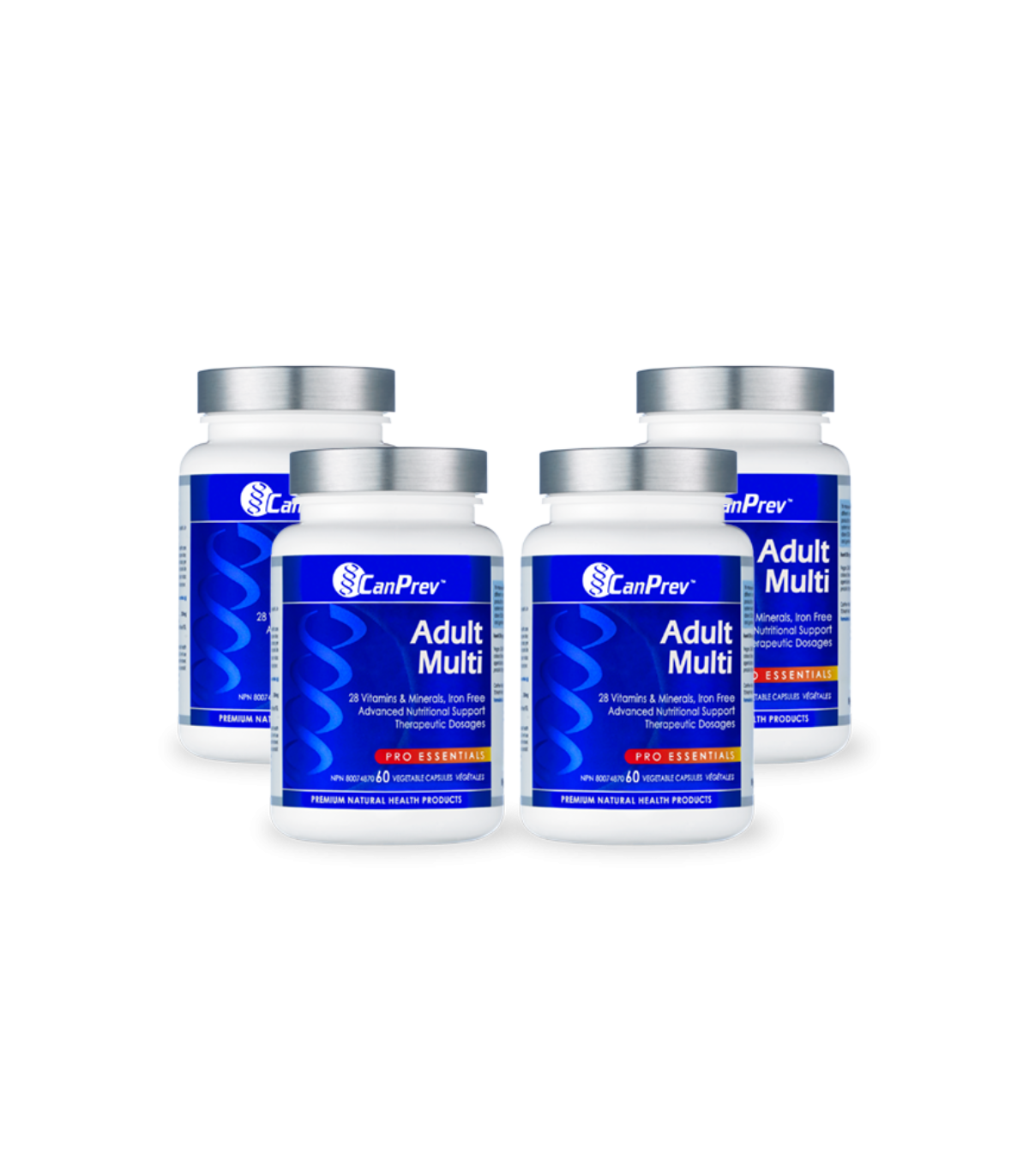 CanPrev Adult Multi 60 Vegi Capsules | 每天不同折扣, 全网最低价格 | 种类齐全的保健品店铺 VITASHOP, 只有你想不到, 没有你买不到 !