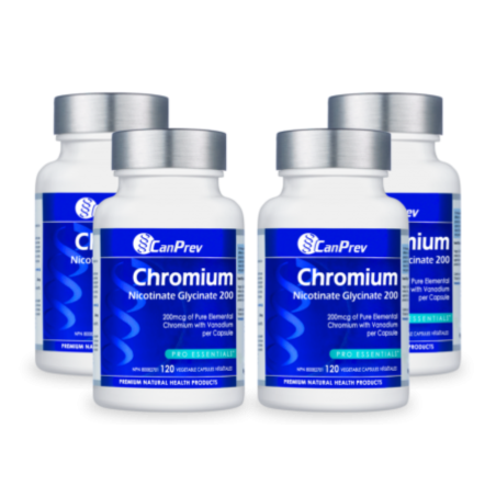 CanPrev Chromium Nicotinate Glycinate 200 120 Vegi Capsules | Unbeatable Prices, Daily Deals | VITASHOP