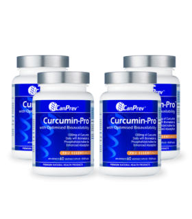 CanPrev 캔프레브 Curcumin-Pro 60 식물성 캡슐 | 매일 업데이트되는 특가 상품 | VITASHOP