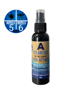 Tick AttackTM 식물 곤충 Repellent 60ml - 천연 야외 스프레이