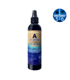 Répulsif d'insecte botanique de Tick AttackTM 60ml - Spray extérieur naturel