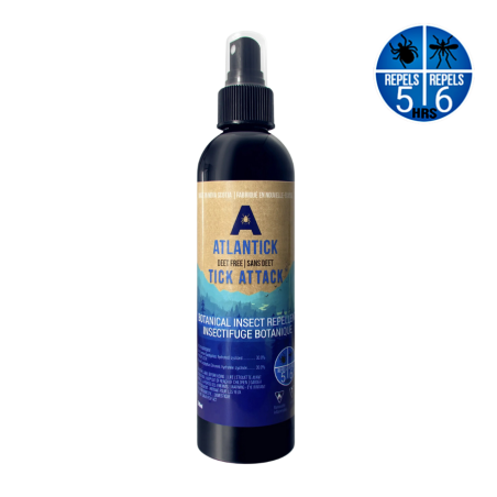 Tick AttackTM 식물 곤충 Repellent 60ml - 천연 야외 스프레이