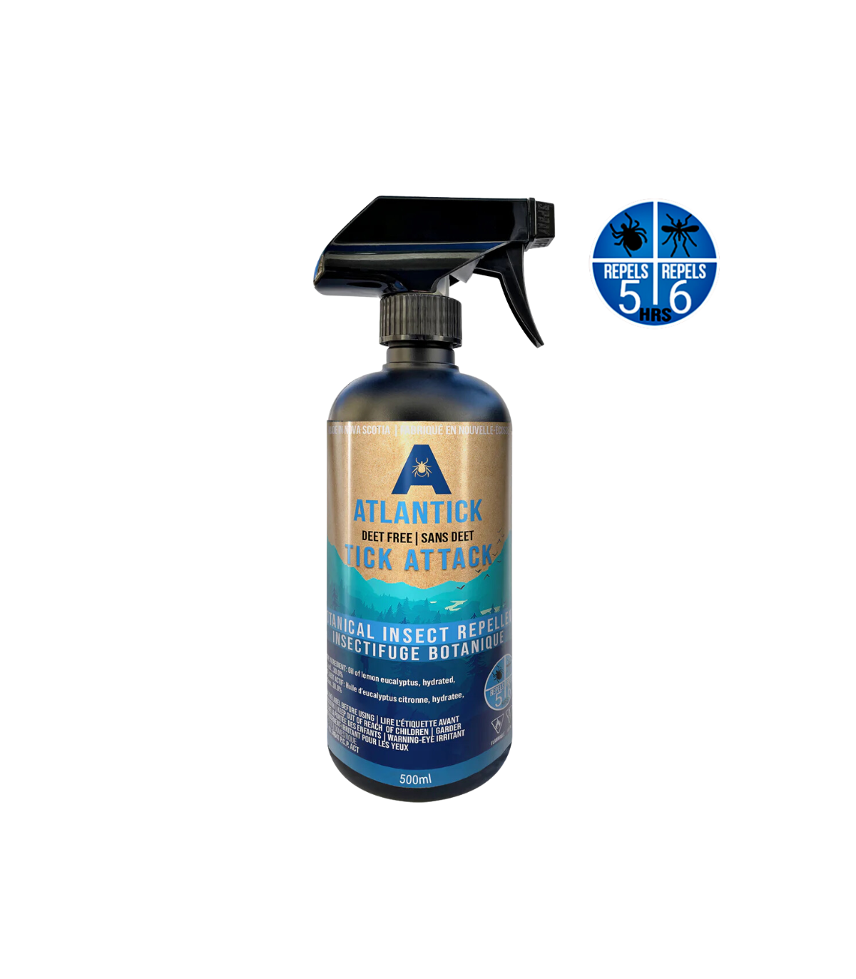 Tick AttackTM 植物抗虫剂 60ml - 自然户外面