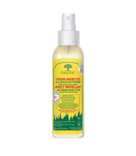 DRUIDE 레몬 Eucalyptus 곤충 방수제 130 ml - 자연 보호