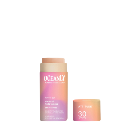 Attitude PHYTO-SUN Solid Tinted Oil SPF 30 with Zinc Oxide 8.5 g
