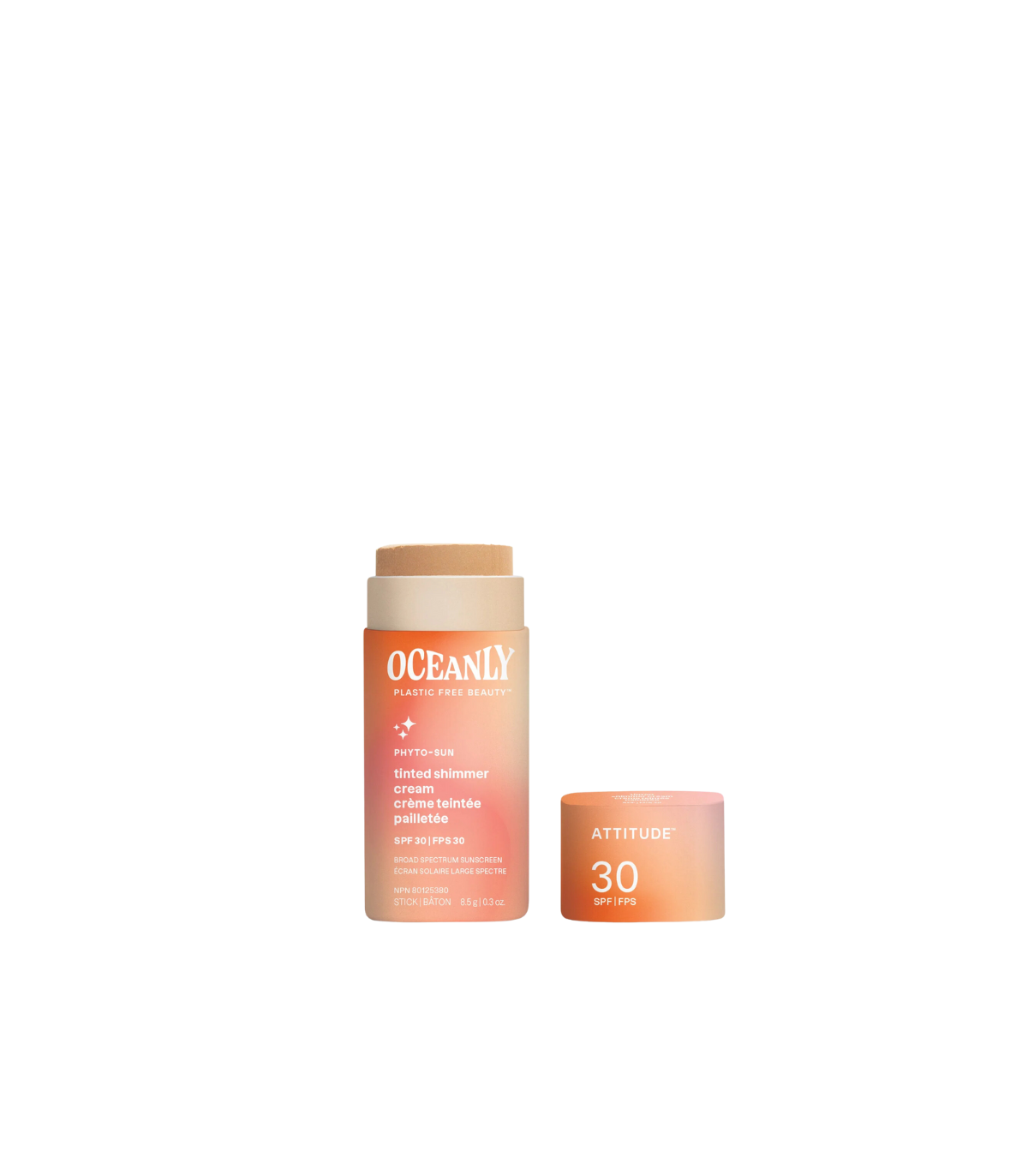 애티튜드 피토선 솔리드 틴티드 쉬머 크림 SPF 30 + 산화아연 30g