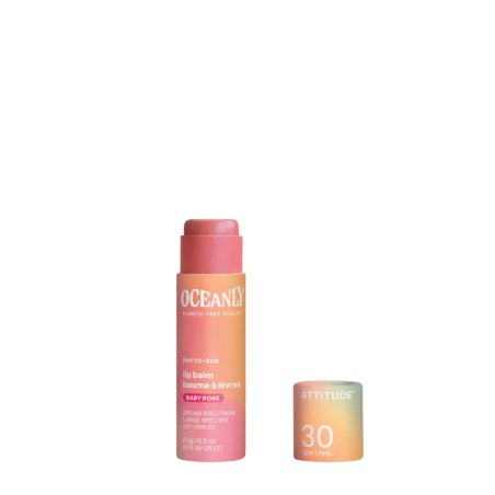 Attitude PHYTO-SUN Lip Balm SPF 30 with Zinc Oxide 婴儿升0.3 oz