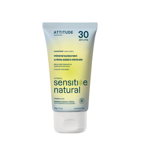 Attitude Mineral sunscreen for sensitive skin 150 g