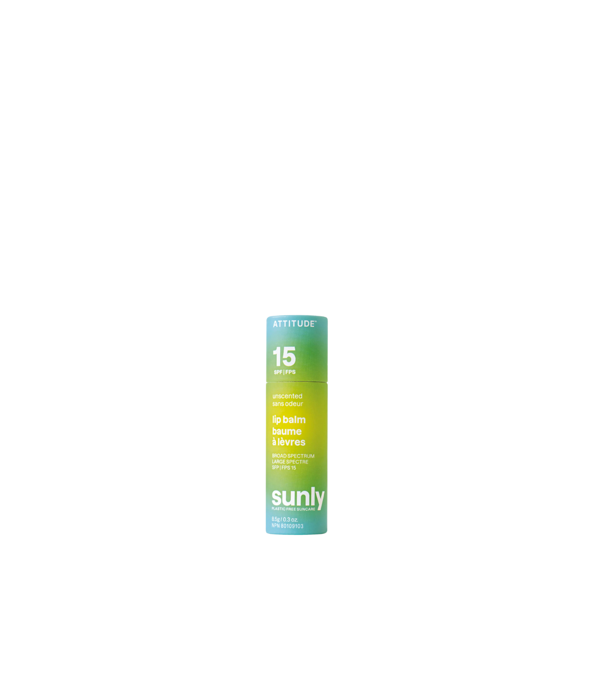 Attitude Sunly SPF 15 lip balm 8.5 g
