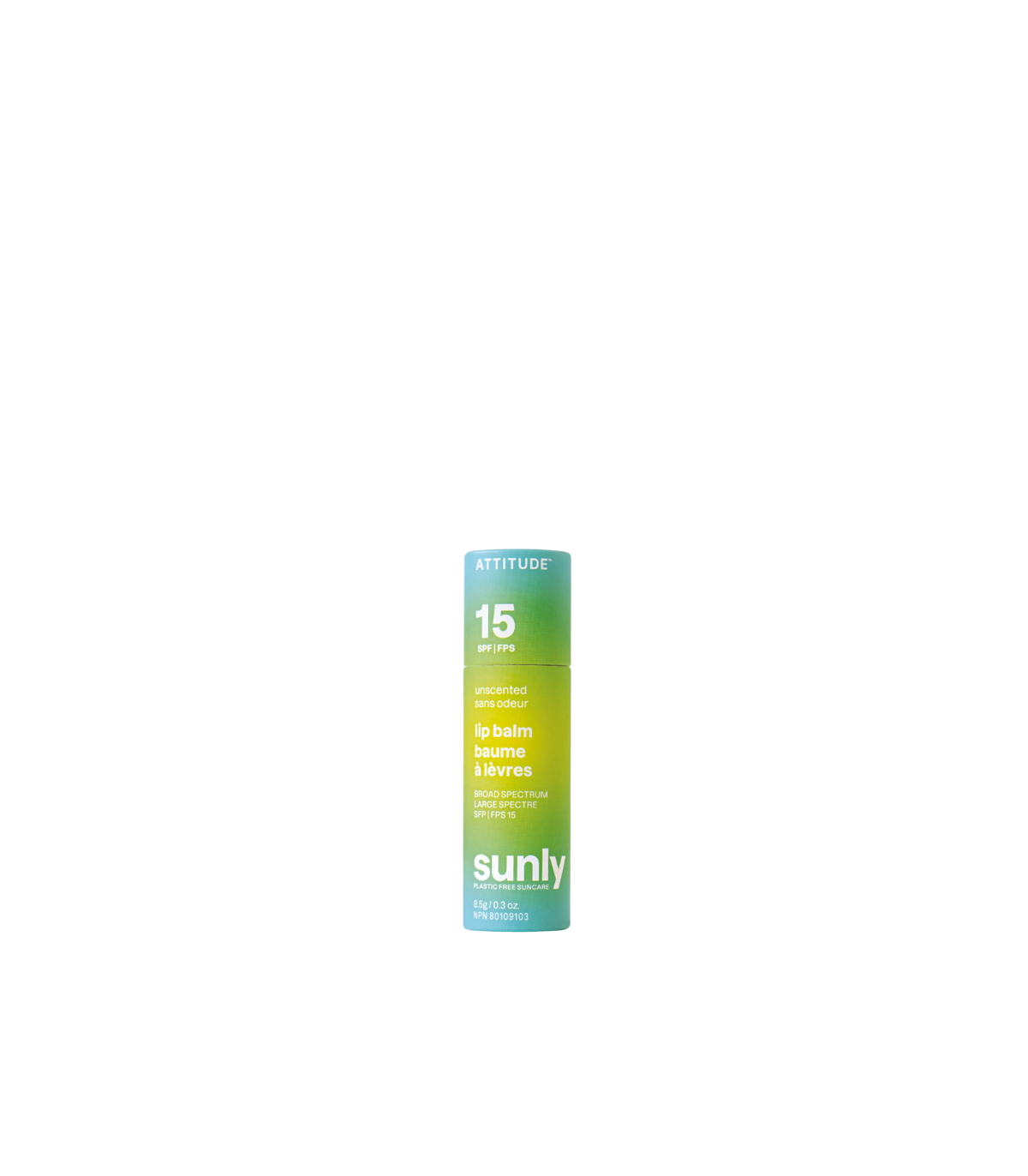 Attitude Sunly SPF 15 lip balm 8.5 g