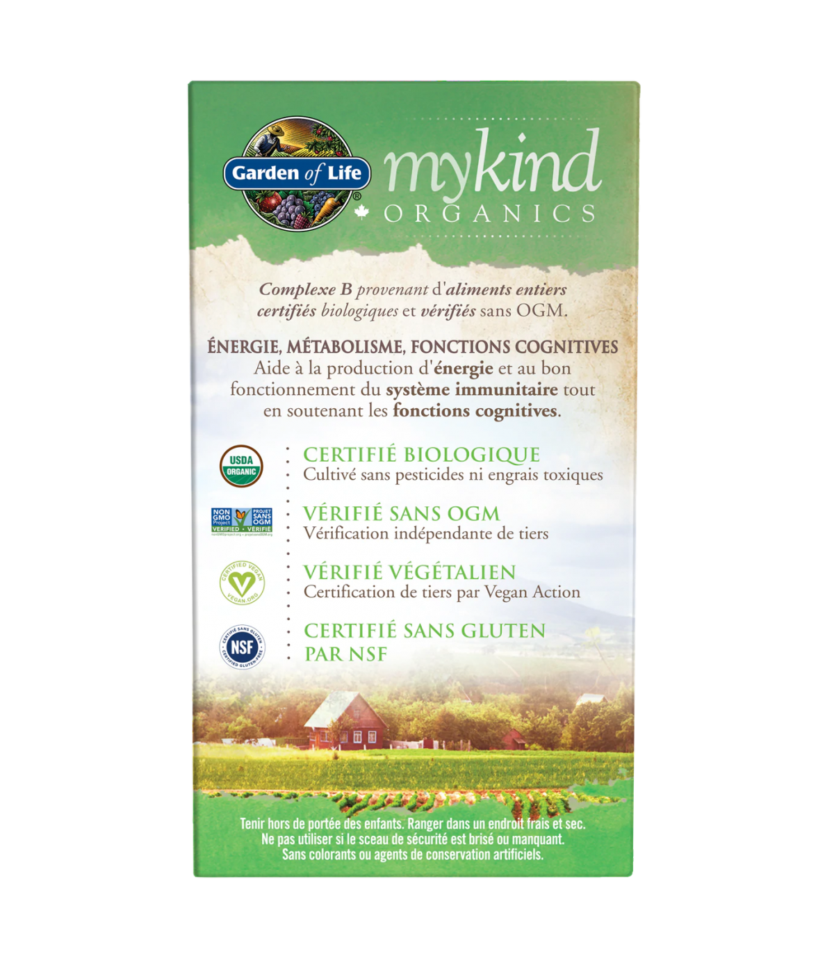 Mykind Organics B-Complex Once Daily 30 Vegi Tablet | Safest & Easiest Shopping Vitamins Online | VITASHOP