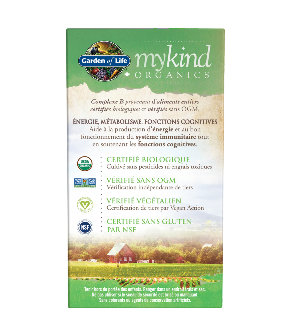 Mykind Organics B-Complex Once Daily 30 Vegi Tablet | Safest & Easiest Shopping Vitamins Online | VITASHOP