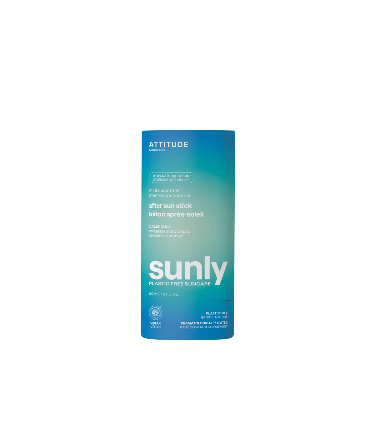 Attitude Sunly After sun Stick Mint & Cucumber 60 g