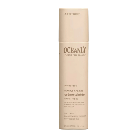 Attitude PHYTO-SUN Solid Tinted Cream SPF 15 with Zinc Oxide 30 g