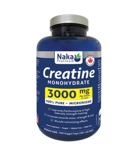 Naka Platinum Creatine - 200 vcaps