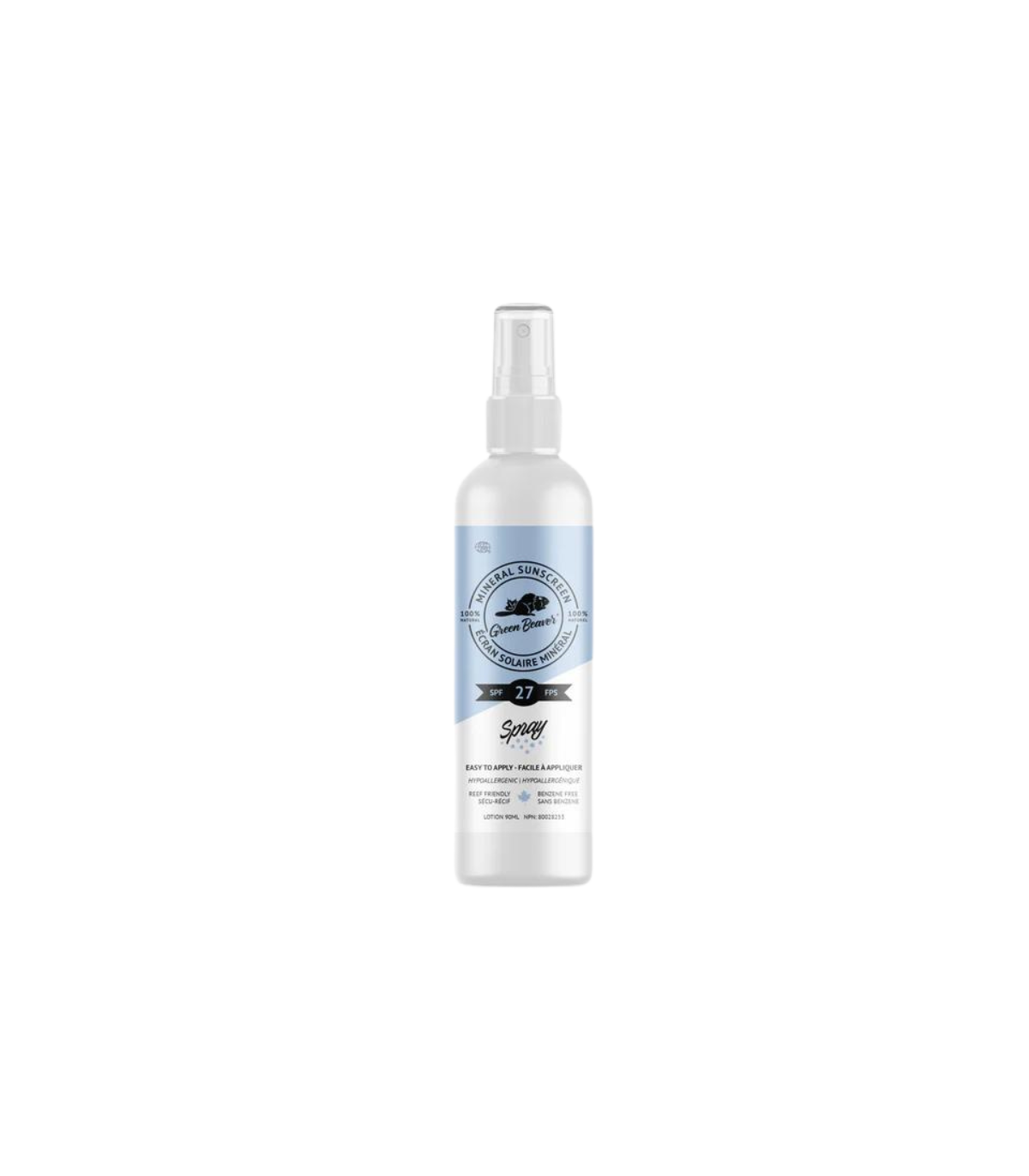 Green Beaver Co. SPF 27 Natural Sunscreen Spray 90 ml | Unbeatable Prices, Daily Deals | VITASHOP